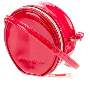 Marc Jacobs Red Mini Round Crossbody Bag - TikTok Viral. NWT.
